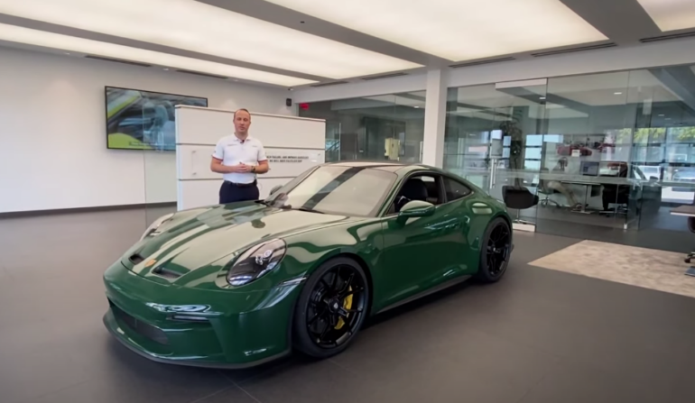NEW 2022 Irish Green Porsche 911 GT3 Touring