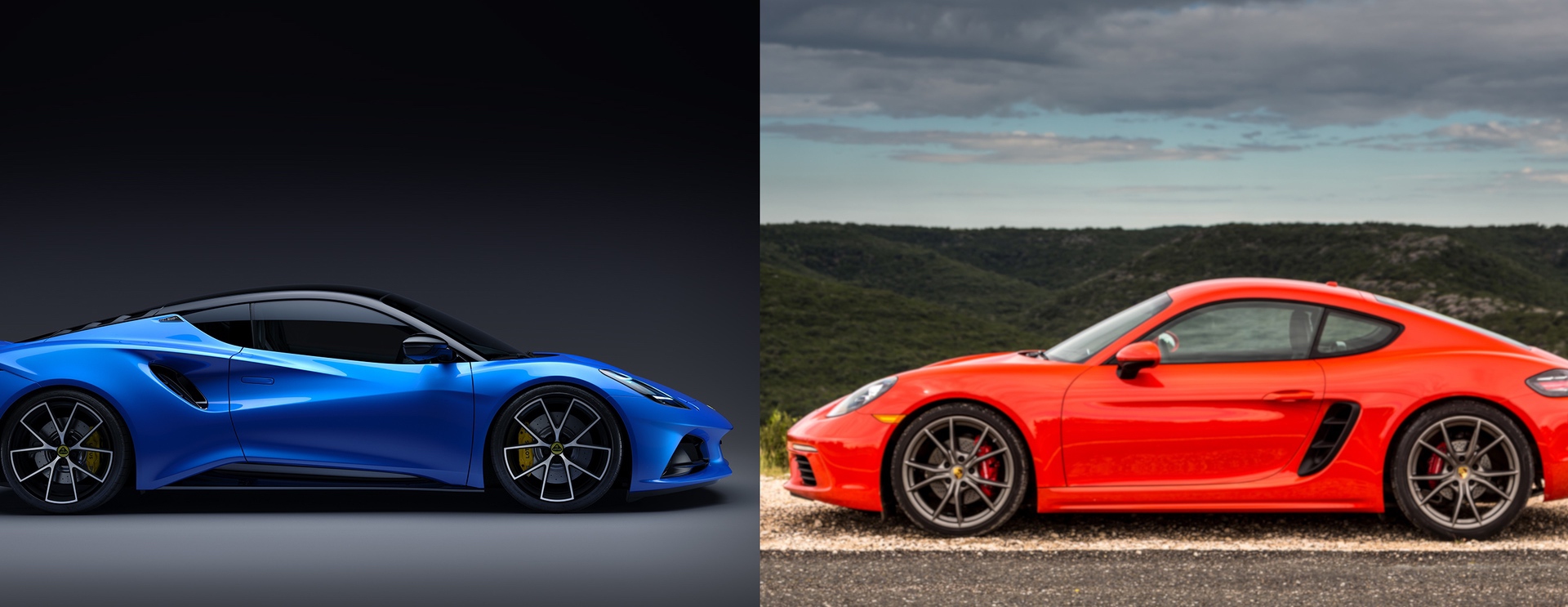 2023 Lotus Emira VS 2022 Porsche 718 Cayman S