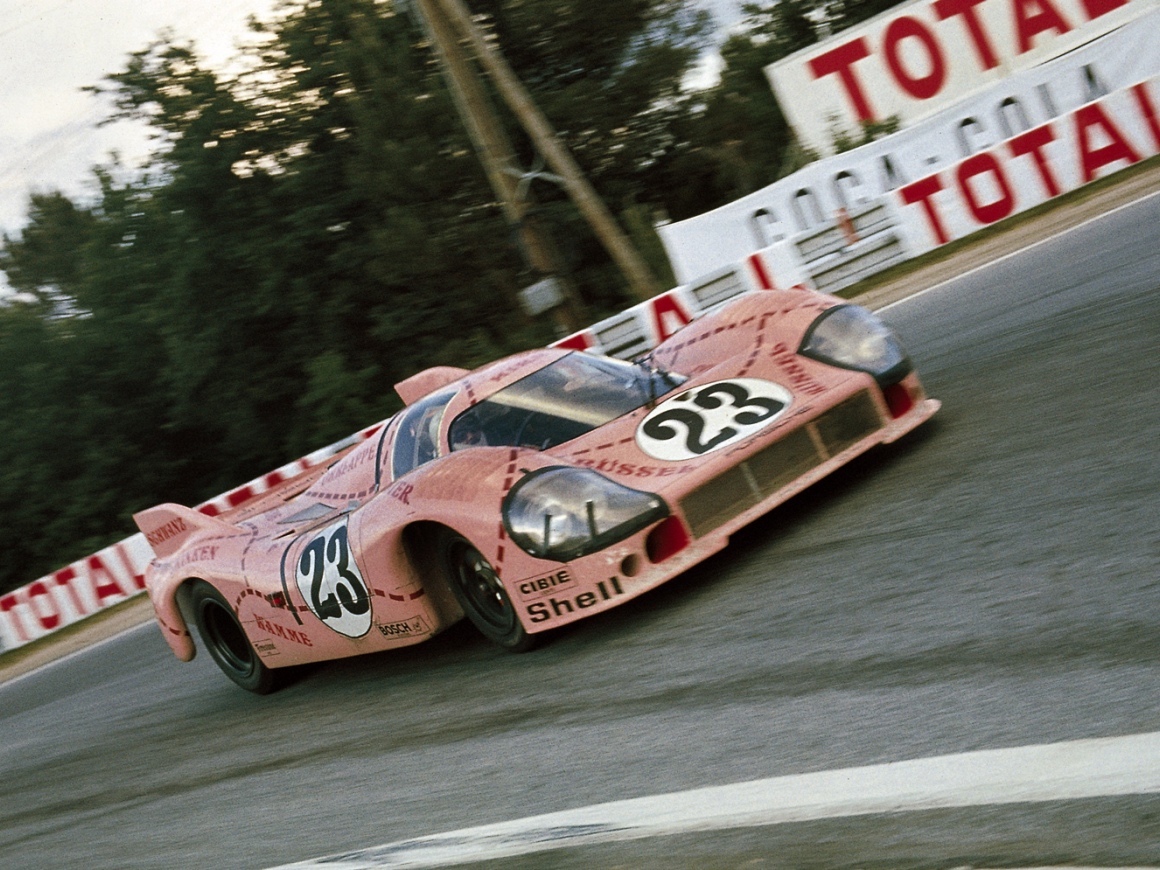917/20 “Pink Pig” car that crashed out in the 12th hour of the race