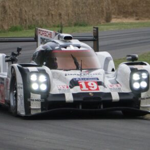 #19 Porsche 919 LMP1-Hybrid, winner of the 2015 24 Hours of Le Mans