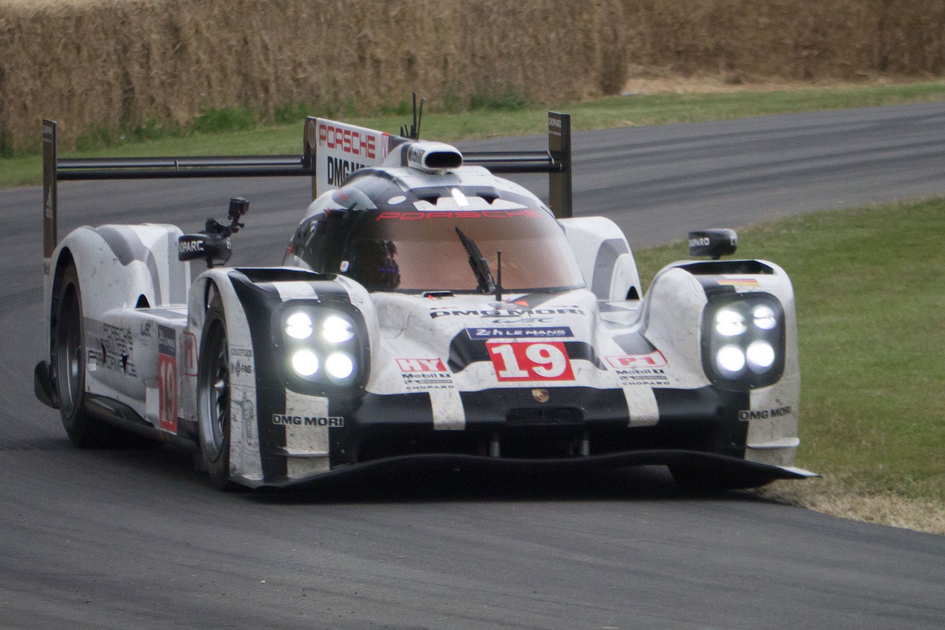 #19 Porsche 919 LMP1-Hybrid, winner of the 2015 24 Hours of Le Mans