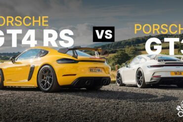 2022 Porsche 718 Cayman GT4 RS vs 911 (992) GT3