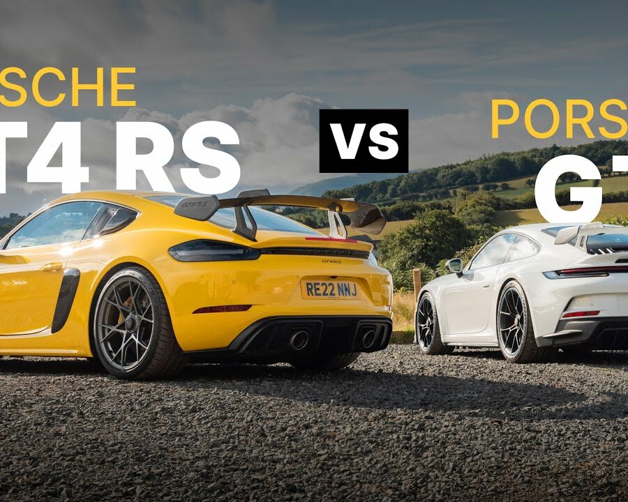 2022 Porsche 718 Cayman GT4 RS vs 911 (992) GT3