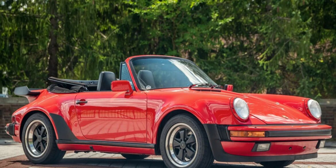 Well-Documented 1987 Porsche 911 Turbo Cabriolet Available For Auction