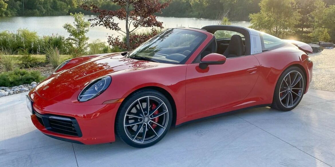Be The Next Owner Of This Red 2021 Porsche 992 Targa 4S!