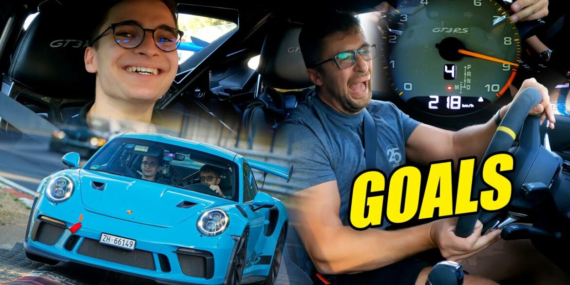 9000 RPM! PORSCHE GT3 RS GREEN HELL AIRLINES