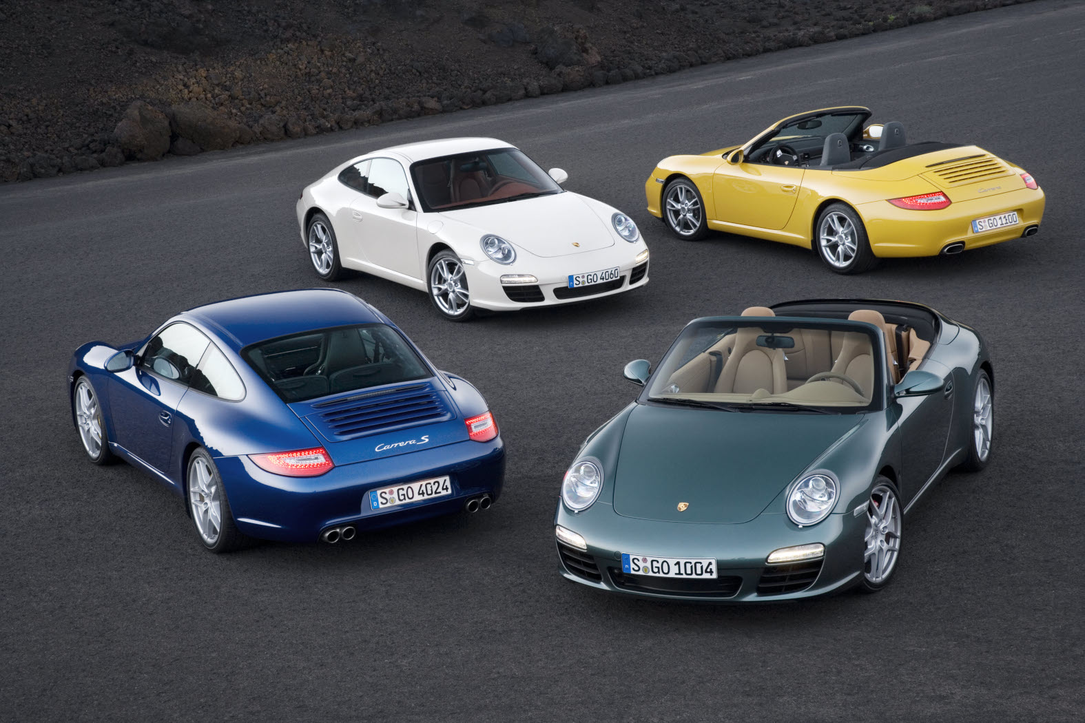 The second generation range of Carrera 2 and 4 models, in coupe and cabriolet styles