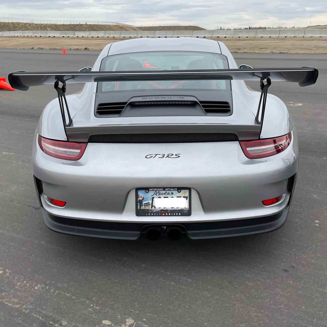 Rear spoiler for Porsche 991.1 GT3 RS