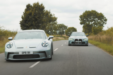 BMW M4 CSL vs Porsche 911 GT3 Touring (4K)