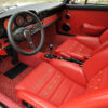 Singer Porsche 964 with a red Cocomat rubber floor replacement