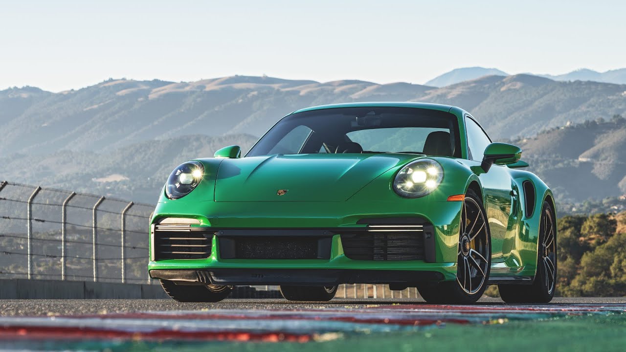 2021 Porsche 911 Turbo S Rips The WeatherTech Raceway Laguna Seca