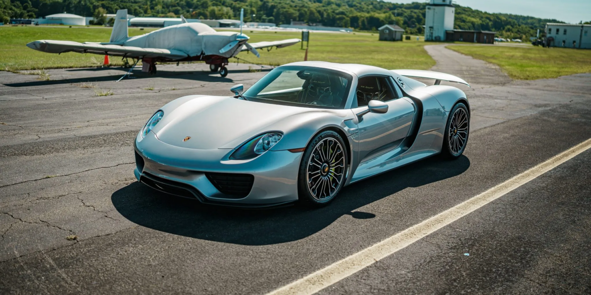 You Can Be The Next Owner Of This 2015 Porsche 918 Spyder!