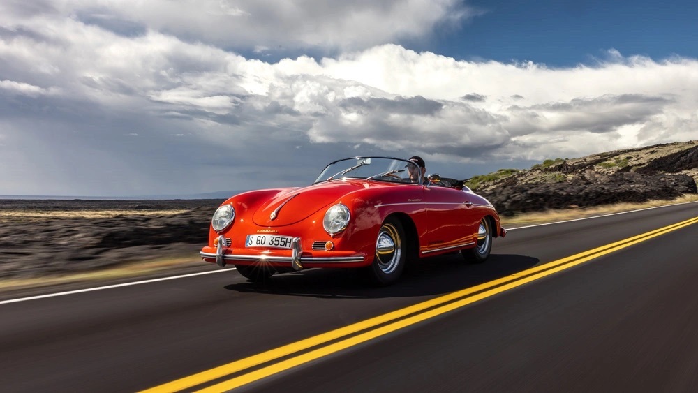 356 Speedster on the open road