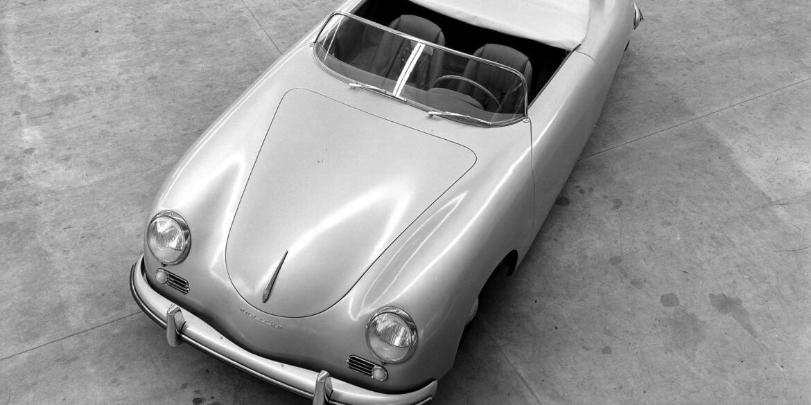 1954 356 Speedster, one of the first off the production line bound for America