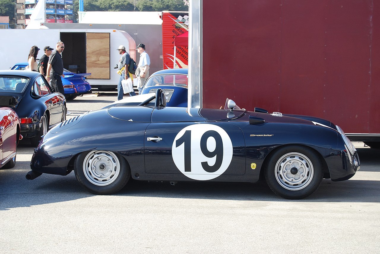 1956 356A Speedster in racing trim