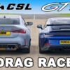 BMW M4 CSL vs Porsche 911 GT3
