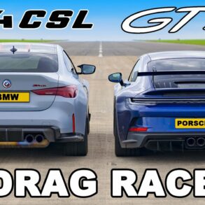 BMW M4 CSL vs Porsche 911 GT3