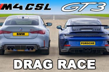 BMW M4 CSL vs Porsche 911 GT3