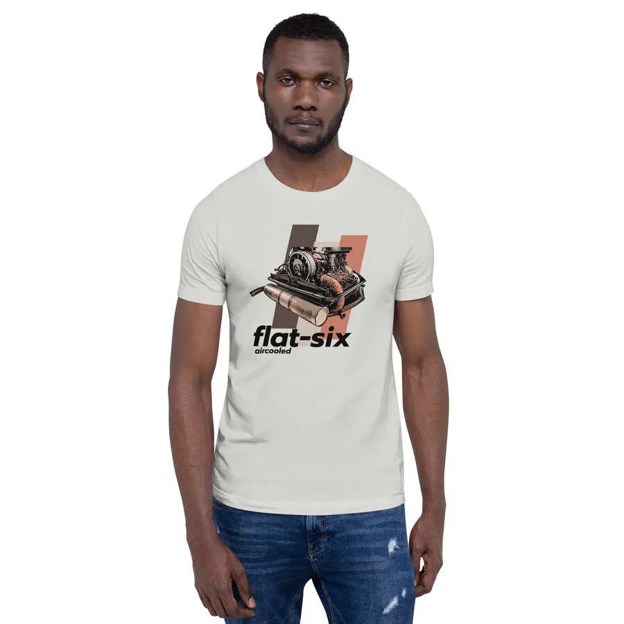 Flat Six - Retro t-shirt