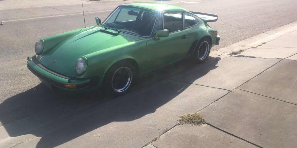 Ken Ellaway's 1977 Carrera 3.0 Coupe parked on street