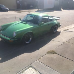 Ken Ellaway's 1977 Carrera 3.0 Coupe parked on street