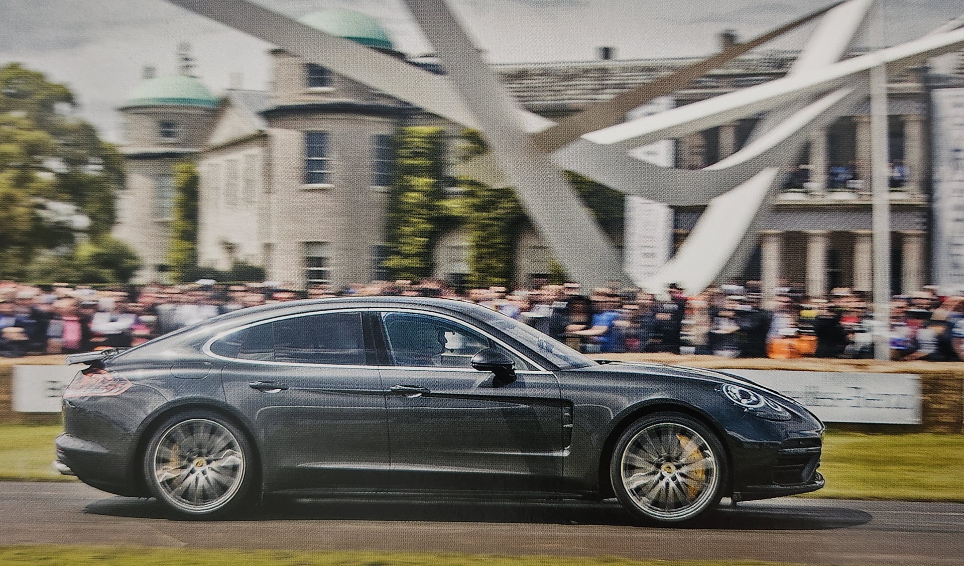 971 Panamera Turbo S at Goodwood in 2016