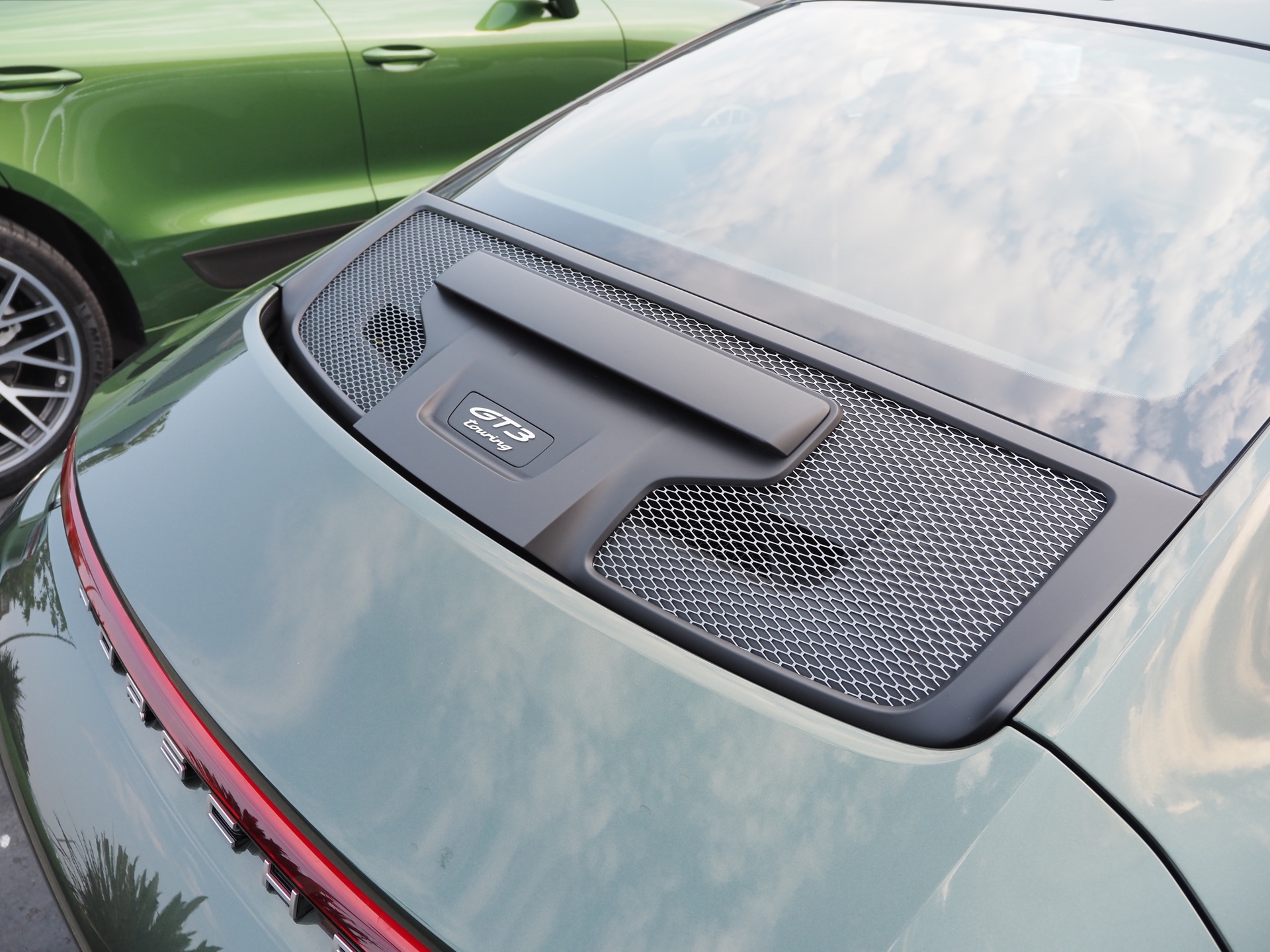 Rear of Porsche GT3 Touring car