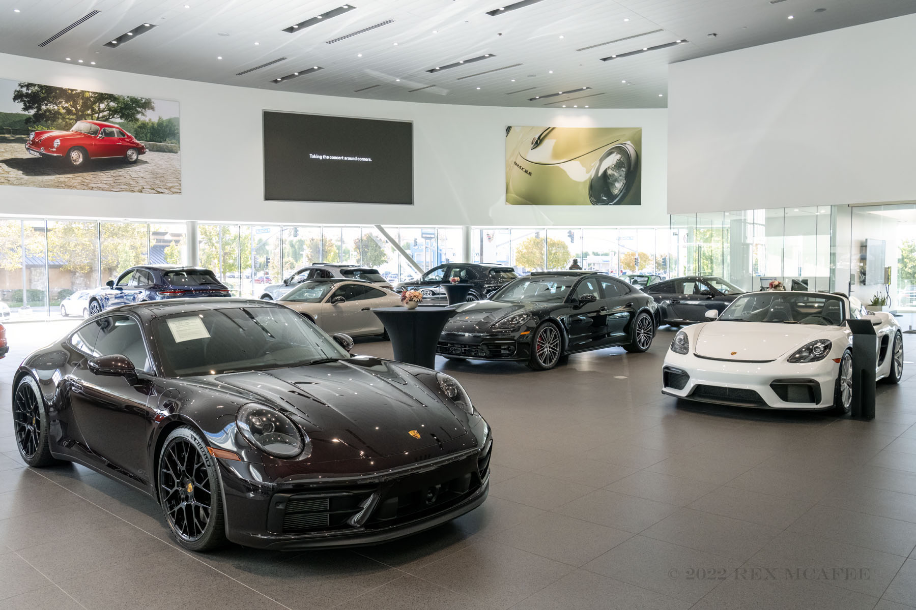 Porsches at Galpin Motors
