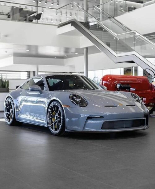 Check Out This Stunning Arctic Grey 992 GT3 Touring