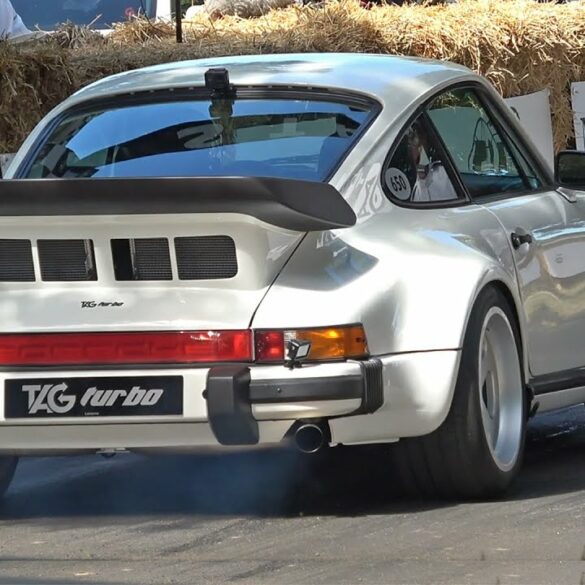 F1-powered, road-legal Porsche 930 TAG Turbo by Lanzante