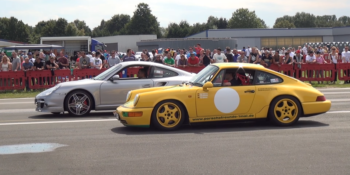 Porsche 964 RS Versus Porsche 997 Turbo
