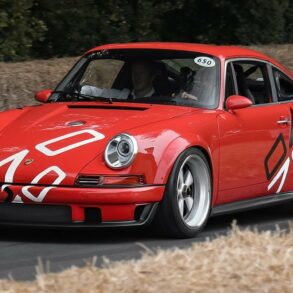 Porsche 911 Singer DLS Screaming At Goodwood