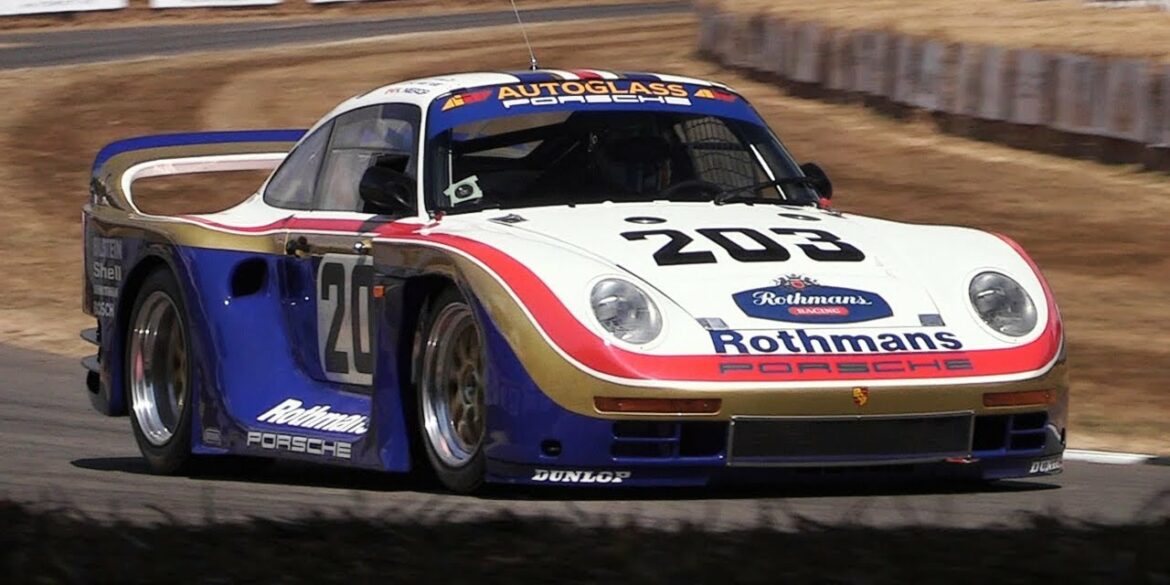 1986 Porsche 961 Caught In Action