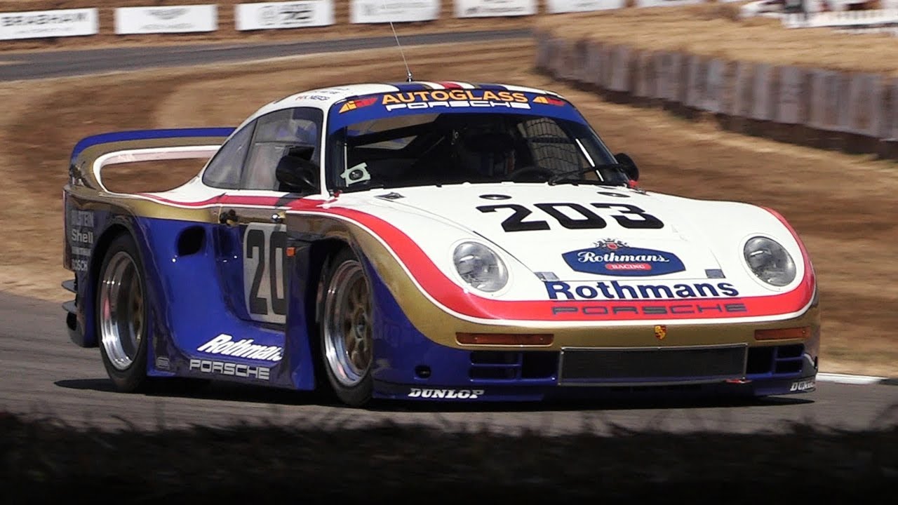 1986 Porsche 961 Caught In Action