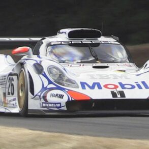 1998 Le Mans Winner Porsche 911 GT1-98 At The Goodwood Festival Of Speed