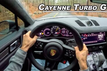 What It's Like To Drive The Fastest Production SUV In The World: 2022 Porsche Cayenne Turbo GT