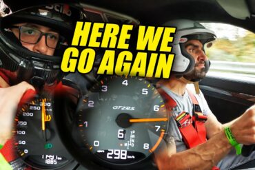 Driving A Porsche GT2 RS MR Around Nürburgring At 300 KPH!