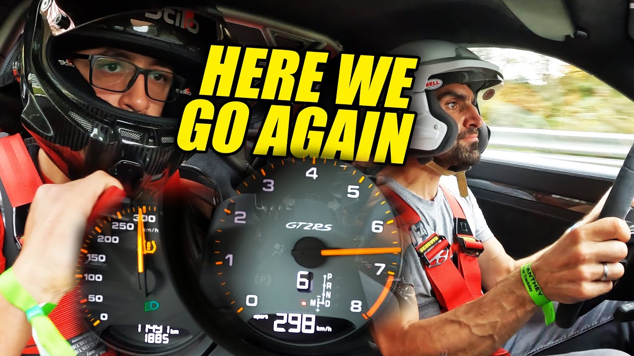 Driving A Porsche GT2 RS MR Around Nürburgring At 300 KPH!