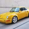 Yellow Porsche 964