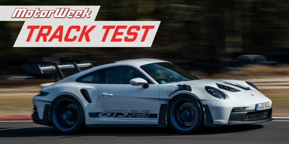 MotorWeek Brings The 2023 Porsche 911 GT3 RS To A Racetrack