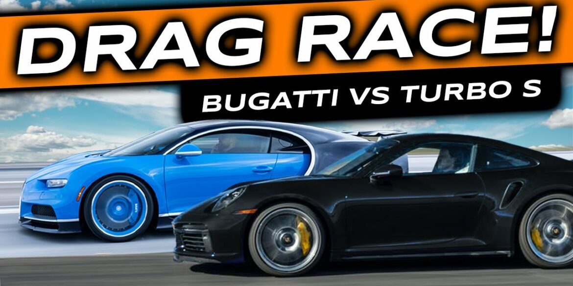 Porsche 911 Turbo S Takes On A Bugatti Chiron On A Drag Race