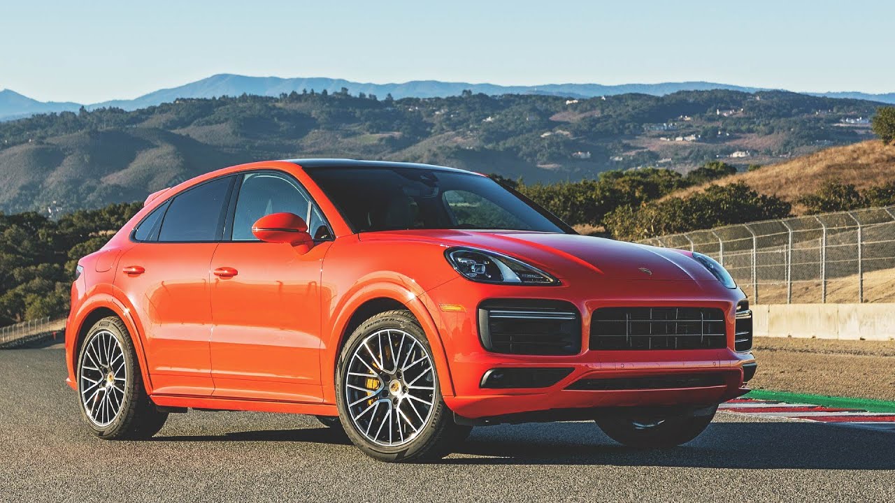 2020 Porsche Cayenne Turbo Coupe Sends It At Laguna Seca