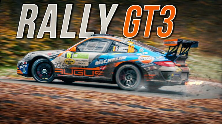 Here's How A Porsche 911 GT3 Rally Car Sounds