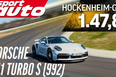 2021 Porsche 911 Turbo S Laps The Hockenheim GP In 1 Minute And 47.8 Seconds!