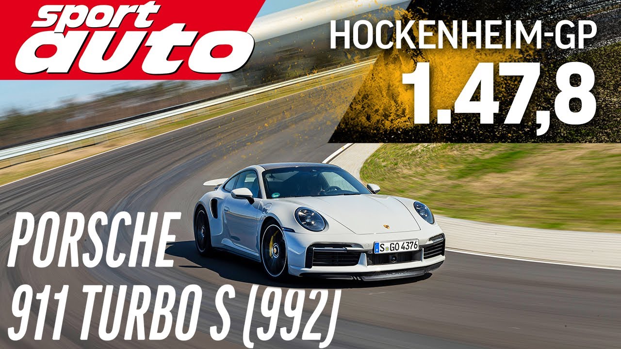 2021 Porsche 911 Turbo S Laps The Hockenheim GP In 1 Minute And 47.8 Seconds!