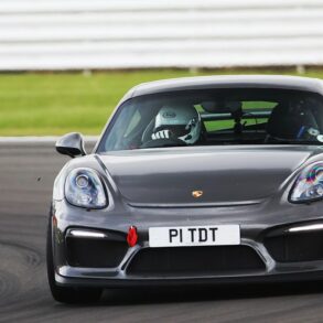 Porsche Cayman GT4 Sends It @ Silverstone GP