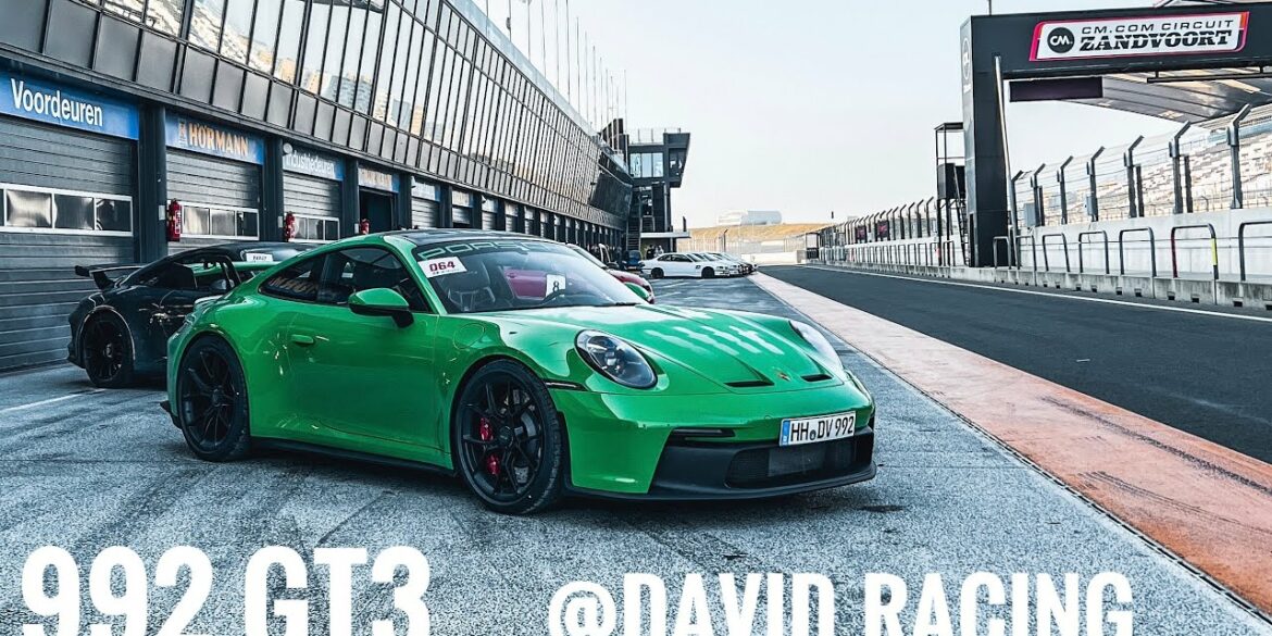 Test Driving A Porsche 992 GT3 At Zandvoort Circuit