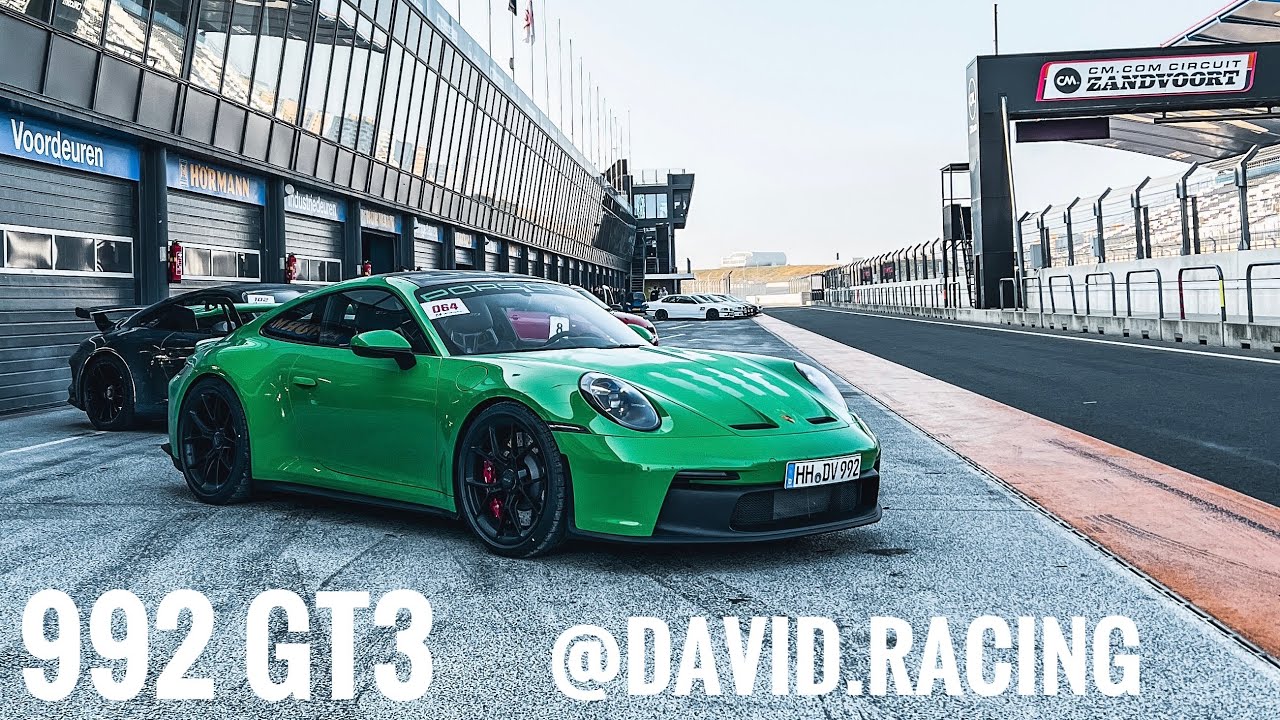 Test Driving A Porsche 992 GT3 At Zandvoort Circuit