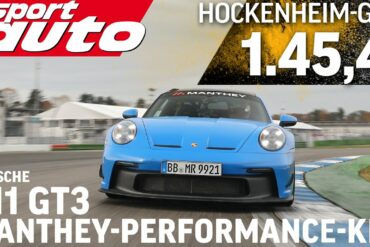 How Fast Can Porsche 911 GT3 With Manthey-Performance-Kit Lap The Hockenheim-GP?