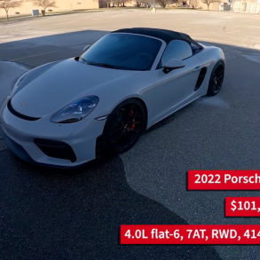 Feel The Excitement Of Driving A 2022 Porsche 718 Spyder